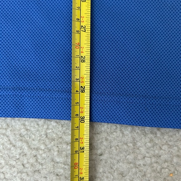 Columbia PFG Omni-Shade Blue Short Sleeve Mesh Lined Mens X-Large Fishing Polo - Picture 3 of 11